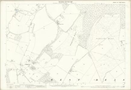Sussex XXXIV.14 (includes: West Dean) - 25 Inch Map