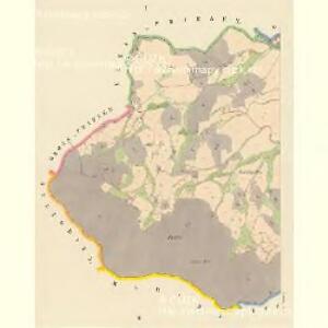 Leschtine - c3887-1-001 - Kaiserpflichtexemplar der Landkarten des stabilen Katasters