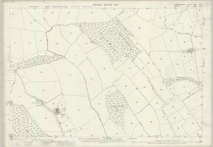 Cambridgeshire LVI.10 (includes: Great Thurlow; Little Thurlow; West Wickham; West Wratting; Weston Colville; Withersfield) - 25 Inch Map