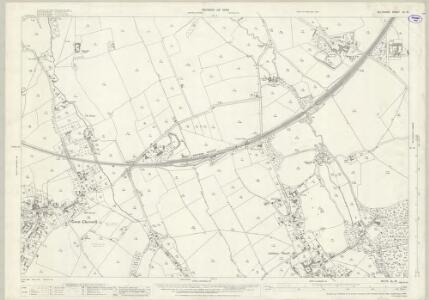 Wiltshire XL.13 (includes: Cheverell Magna; Little Cheverell; Market Lavington; West Lavington) - 25 Inch Map