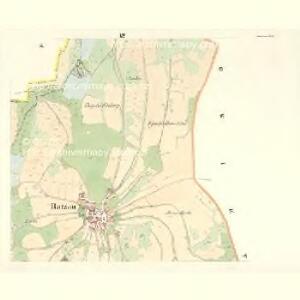 Ratzau (Ratzow) - m2496-1-003 - Kaiserpflichtexemplar der Landkarten des stabilen Katasters