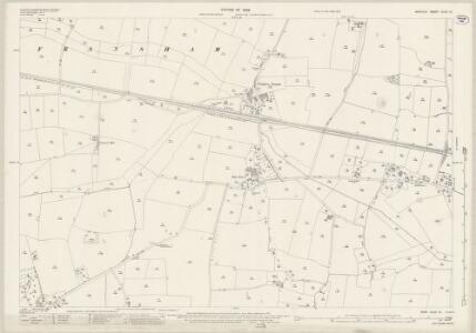 Norfolk XLVIII.14 (includes: Fransham; Wendling) - 25 Inch Map