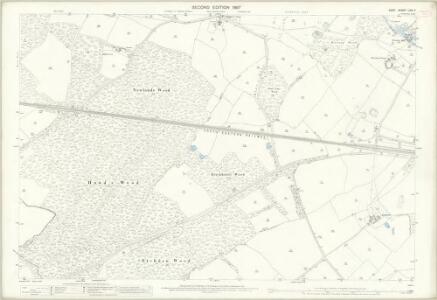 Kent LXIV.7 (includes: Bethersden; Great Chart; Hothfield) - 25 Inch Map