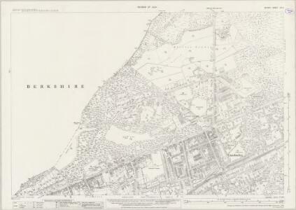 Surrey XV.3 (includes: Frimley; Sandhurst) - 25 Inch Map