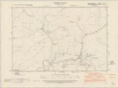 Cardiganshire V.NW - OS Six-Inch Map