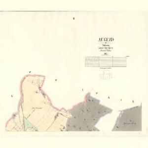 Augezd - c8213-1-002 - Kaiserpflichtexemplar der Landkarten des stabilen Katasters