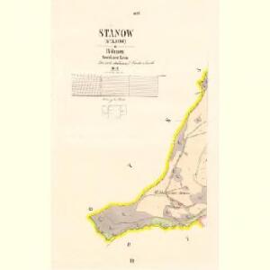 Stanow - c7226-1-002 - Kaiserpflichtexemplar der Landkarten des stabilen Katasters