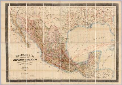 Rand, McNally & Co's. general map of the Republic of Mexico.
