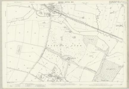 Northamptonshire LXIII.6 (includes: Brackley St Peter; Evenley; Hinton in the Hedges; Turweston) - 25 Inch Map