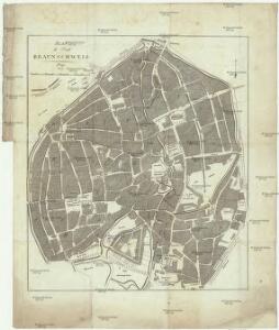 Plan der Stadt Braunschweig