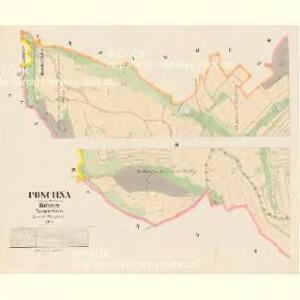 Poschna - c6045-1-002 - Kaiserpflichtexemplar der Landkarten des stabilen Katasters