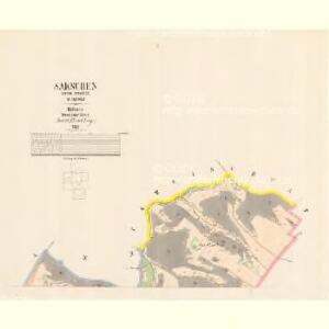 Sakschen - c9099-1-001 - Kaiserpflichtexemplar der Landkarten des stabilen Katasters