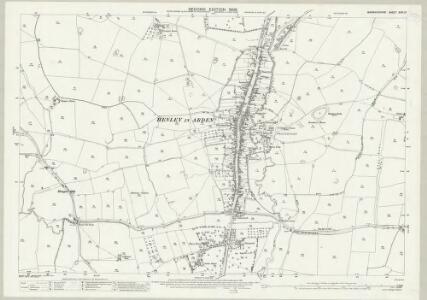 Warwickshire XXXI.12 (includes: Beaudesert; Wootton Wawen) - 25 Inch Map