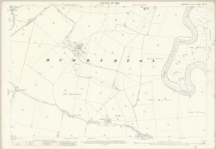 Yorkshire CXX.15 (includes: Ellenthorpe; Helperby; Humberton; Milby; Myton On Swale) - 25 Inch Map