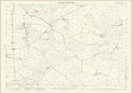 Cardiganshire XIX.16 (includes: Cilcennin; Llanbadarn Trefeglwys; Nancwnlle; Trefilan) - 25 Inch Map