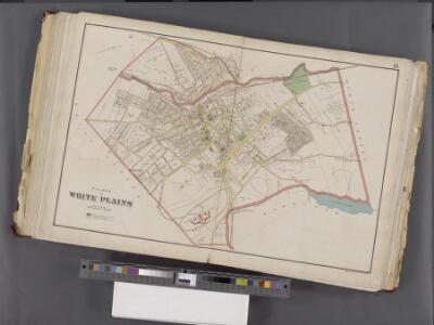 Westchester, Double Page Plate No. 18 [Map bounded by Greenburg, North Castle, Harrison, White Plains] / prepared under the direction of Joseph R. Bien, from general surveys and official records.