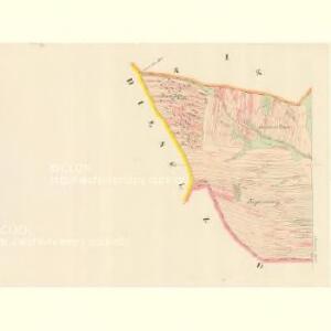 Jeschow (Gežow) - m1096-1-001 - Kaiserpflichtexemplar der Landkarten des stabilen Katasters