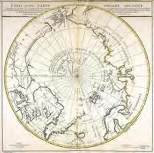 Essai d'une carte polaire arctique