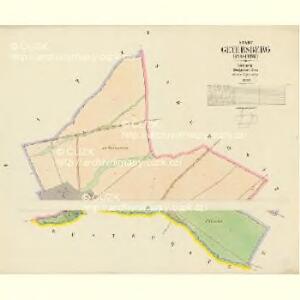 Geyersberg (Kyssperk) - c3894-2-001 - Kaiserpflichtexemplar der Landkarten des stabilen Katasters