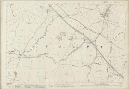 Lancashire XX.10 (includes: Burton In Lonsdale; Cantsfield; Ireby; Leck; Thornton In Lonsdale; Tunstal) - 25 Inch Map