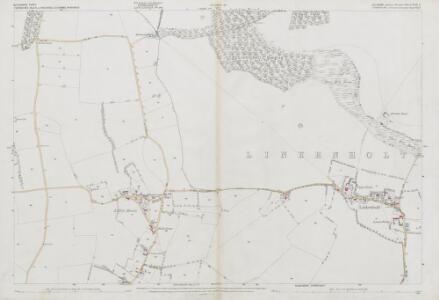Wiltshire XLIII.8 (includes: Combe; Linkenholt; Vernhams Dean) - 25 Inch Map