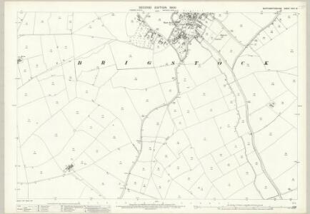 Northamptonshire XVIII.13 (includes: Brigstock; Sudborough) - 25 Inch Map