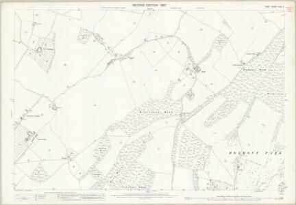 Kent XLIV.4 (includes: Eastling; Ospringe; Throwley) - 25 Inch Map