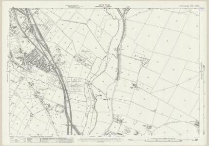 Hucknall under Huthwaite old map Nottinghamshire 1900 27NW repro 
