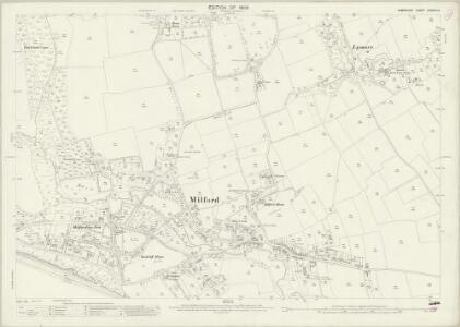 Hampshire and Isle of Wight LXXXVIII.9 (includes: Lymington) - 25 Inch Map
