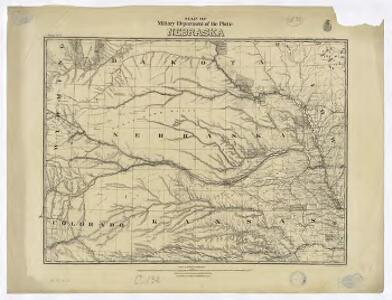 Map of Military Department of the Platte, Nebraska. sheet no. 2