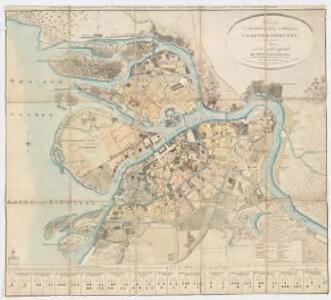 <Plan stolichnago goroda Sanktpeterburga : Plan de la ville capitale de St. Petersbourg