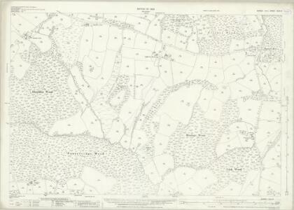 Sussex XLIII.9 (includes: Ashburnham; Brightling; Dallington; Penhurst) - 25 Inch Map