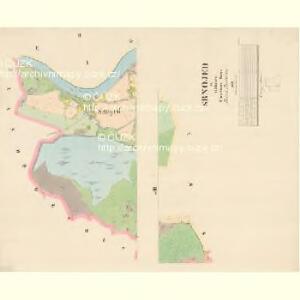 Srnojed - c7209-1-002 - Kaiserpflichtexemplar der Landkarten des stabilen Katasters