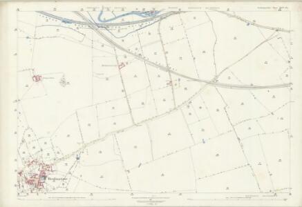 Northamptonshire XLV.14 (includes: Great Houghton; Hardingstone) - 25 Inch Map