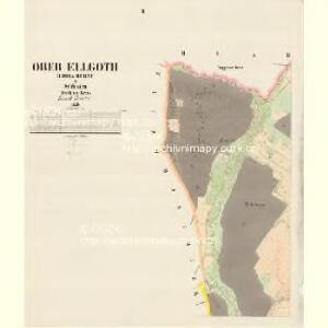Oberellgoth (Lhota Hurnj) - m0792-1-002 - Kaiserpflichtexemplar der Landkarten des stabilen Katasters