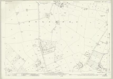 Northamptonshire XXXVIII.13 (includes: Boughton; Northampton) - 25 Inch Map