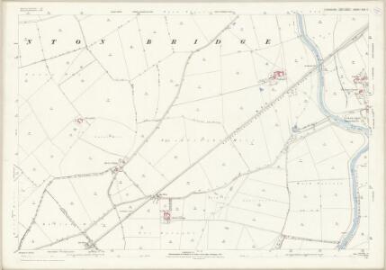 Yorkshire CXX.11 (includes: Brafferton; Helperby; Humberton; Kirby Hill; Milby; Thornton Bridge) - 25 Inch Map