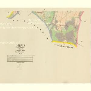 Döhnis - c1443-1-003 - Kaiserpflichtexemplar der Landkarten des stabilen Katasters