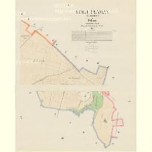 Planian (Planianý) - c5813-1-002 - Kaiserpflichtexemplar der Landkarten des stabilen Katasters