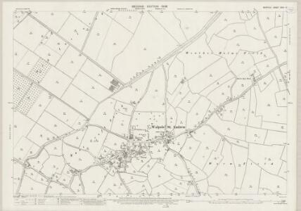 Norfolk XXXII.13 (includes: Walpole St Andrew; Walpole St Peter) - 25 Inch Map