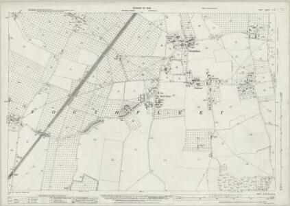 Kent X.13 (includes: Southfleet) - 25 Inch Map