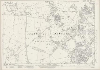 Cheshire IX.10 (includes: Carrington; Sale; Urmston) - 25 Inch Map