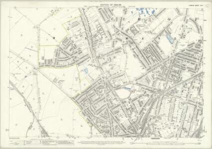 London (Edition of 1894-96) CLIV (includes: Croydon St John The Baptist) - 25 Inch Map