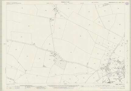 Cambridgeshire XXXVIII.4 (includes: Conington; Elsworth; Papworth Everard) - 25 Inch Map