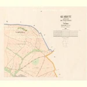 Slabetz - c6992-1-002 - Kaiserpflichtexemplar der Landkarten des stabilen Katasters
