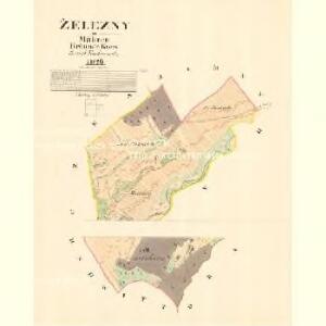 Železny - m3646-1-001 - Kaiserpflichtexemplar der Landkarten des stabilen Katasters