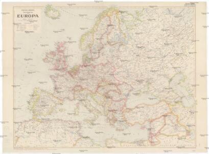 Freytag und Berndts Handkarte von Europa