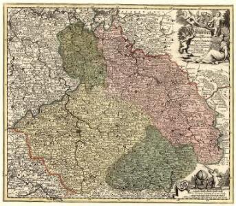 Regnum Bohemia eique annexe Provinciae ut Ducatus Silesia, Marchionatus Moravia et Lusatia accuratissime delineata