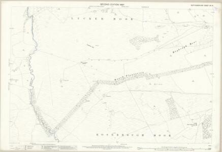 Northumberland (Old Series) XXI.10 (includes: Chatton; Newstead; Warenford) - 25 Inch Map