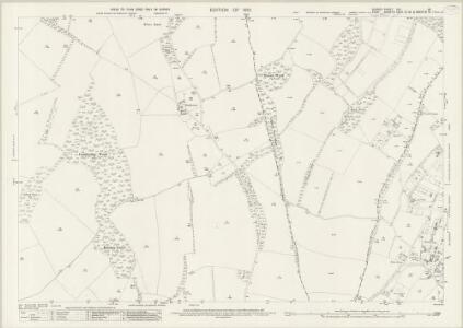 Surrey XXI.13 (includes: Chelsham; Orpington; Titsey) - 25 Inch Map